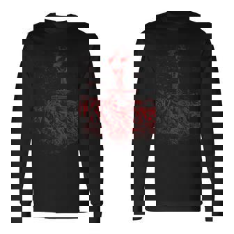 サバス・サタン・ブラックメタルで踊るギュスターヴ・ドールの魔女たち Dore Witchesabbath 長袖Tシャツ - Kawaiitshirt