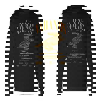 サバンナモニターモダンストリートウェアの爬虫類のキーパー 長袖tシャツ 長袖Tシャツ - Kawaiitshirt