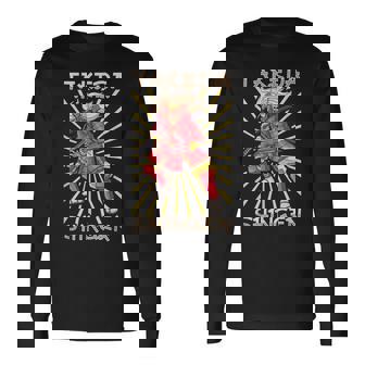 サムライ 武田信玄 長袖Tシャツ - Kawaiitshirt