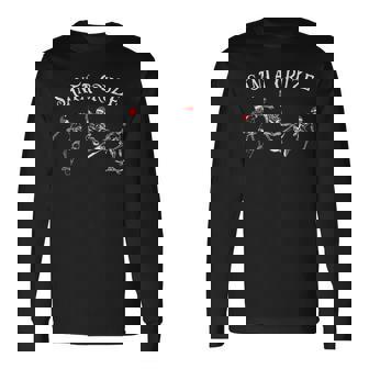 サンタクルーズ スケーター スケートボード クリスマス ハロウィン コスチューム 長袖Tシャツ - Kawaiitshirt