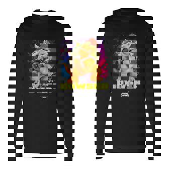 ザ・スーパーマリオギャラクシー・ムービー Cool Bowser 長袖Tシャツ - Kawaiitshirt