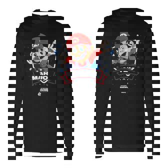 ザ・スーパーマリオギャラクシー・ムービー Mario Champion 長袖Tシャツ - Kawaiitshirt