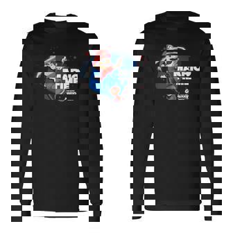 ザ・スーパーマリオギャラクシー・ムービー Timepin 長袖Tシャツ - Kawaiitshirt