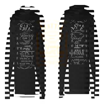 シアトルお土産 ワシントン州 アメリカ合衆国 長袖Tシャツ - Kawaiitshirt