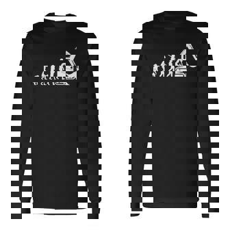 ショベルドライバー進化重機オペレーター 長袖Tシャツ - Kawaiitshirt