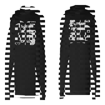 シラキュース ニューヨークアップステート315用エリアコード315。 長袖Tシャツ - Kawaiitshirt