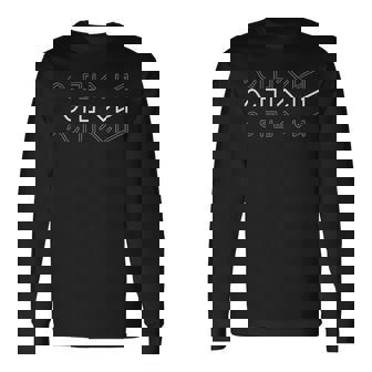 シンセ波形アナログモジュラーシンセサイザー 長袖Tシャツ - Kawaiitshirt