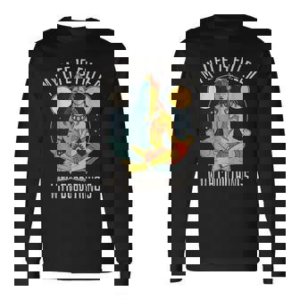 シヴァ。私の人生は良いことでいっぱいです。禅。ヨガ。 長袖Tシャツ - Kawaiitshirt