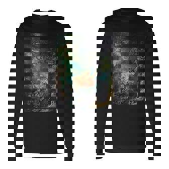 ジャンオノレ・フラゴナール作 スイングペインティング 長袖Tシャツ - Kawaiitshirt