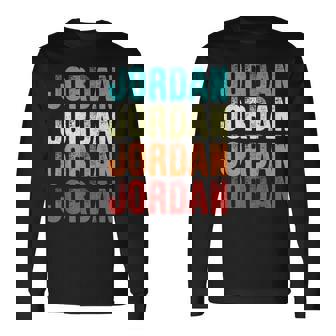 ジョーダン カラフル 長袖Tシャツ - Kawaiitshirt