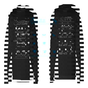 スキューバハンドシグナル チーム 面白いダイバーサイン ダイビングインストラクター 長袖Tシャツ - Kawaiitshirt