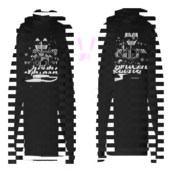 スキーポケット スキー ハザル スキー ゴーグル Apres スキー スキー ウサギ 長袖Tシャツ - Kawaiitshirt