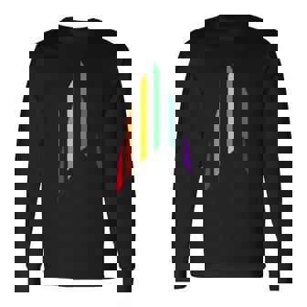 スタートレック オリジナルシリーズ プライドレインボーデルタ 長袖tシャツ 長袖Tシャツ - Kawaiitshirt