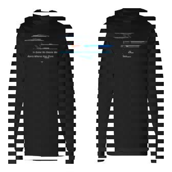 スタートレック 下段デッキ めったにお出かけ 長袖Tシャツ - Kawaiitshirt