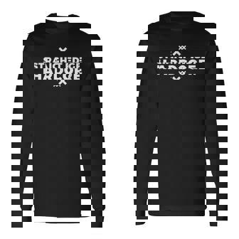 ストレートエッジ ハードコア パンク ロックバンド 長袖Tシャツ - Kawaiitshirt