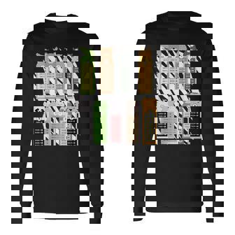 ゼブラプリント 算数 仮装アイデア キッズ&掛け算 長袖Tシャツ - Kawaiitshirt