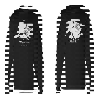 タイプーケット 象 グラフィック タイ土産 旅行ギフト 長袖Tシャツ - Kawaiitshirt