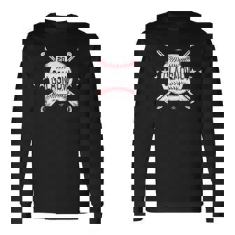 タイラー・グラスナウ・クロス・ベースボール・ゲームデー 長袖Tシャツ - Kawaiitshirt