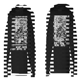 ダートバイク用ブラップデザイン モトクロス ダートバイク 長袖Tシャツ - Kawaiitshirt