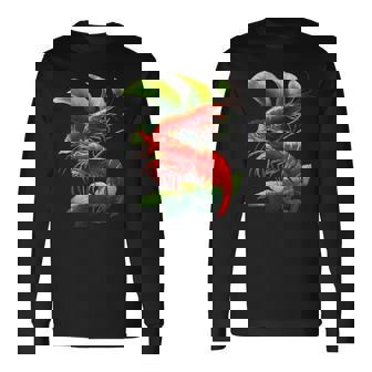 チェリーシュリンプ ブリーダー ネオカラディナ 淡水水族館 エビ 長袖Tシャツ - Kawaiitshirt