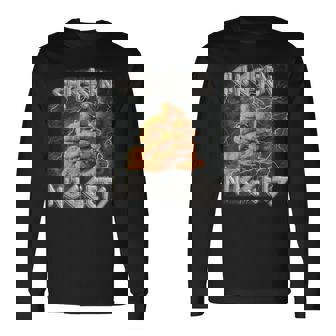 チキンナゲットシャツ 奇妙なチキンナゲット 長袖Tシャツ - Kawaiitshirt