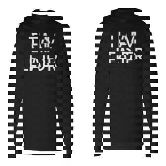 チームリーダー 長袖Tシャツ - Kawaiitshirt