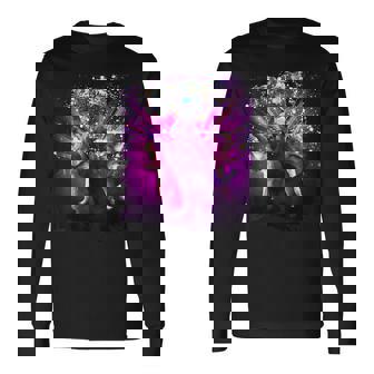 ディスコキャットレイブ 長袖Tシャツ - Kawaiitshirt