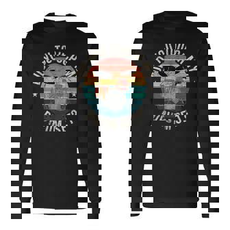 ディッド・ユー・タッチ・マイ・ドラム・セット・ファニー・ドラマー・パーカッション・ドラム 長袖Tシャツ - Kawaiitshirt