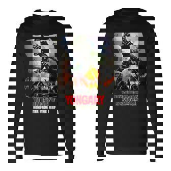 ディープホラーsfからのヨンガリーモンスター 長袖Tシャツ - Kawaiitshirt