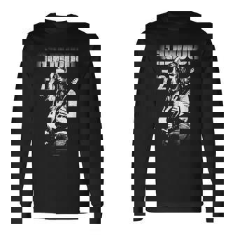 デヴィッド・ギルモア 1972年 写真 長袖Tシャツ - Kawaiitshirt