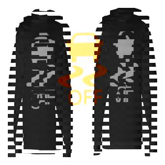 トラクションコントロールオフtシャツ 長袖Tシャツ - Kawaiitshirt