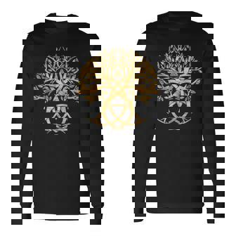 トリケトラ 生命の木 長袖Tシャツ - Kawaiitshirt