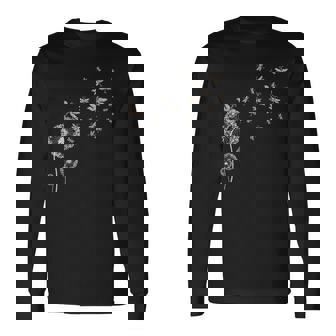 トンボ タンポポ 長袖Tシャツ - Kawaiitshirt