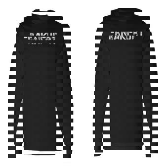 ドイツ フランクフルト 長袖Tシャツ - Kawaiitshirt