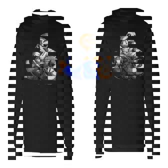 ナマケモノ ブラジリアン柔術 Bjj グラップリング 柔道 武道 長袖Tシャツ - Kawaiitshirt