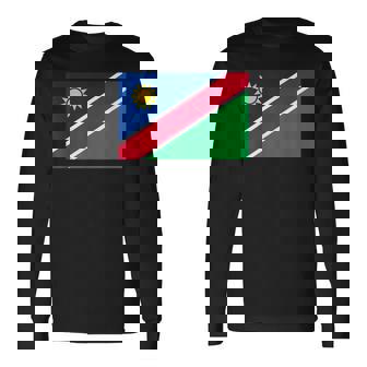 ナミビアの国旗 長袖Tシャツ - Kawaiitshirt
