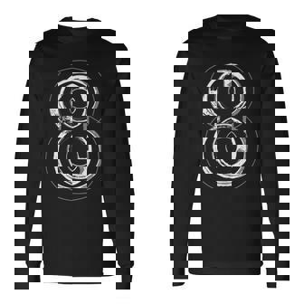 ナンバーエイト 8 長袖Tシャツ - Kawaiitshirt