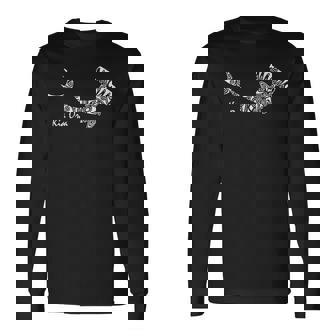 ニュージーランドのシンボル ハカマオリ族のハンマーヘッドシャーク。 長袖Tシャツ - Kawaiitshirt