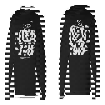 ニューヨーク Nyc ザ・ビッグ・ダイバーシブ・アップル・ラ・グラン・マンザナ 長袖Tシャツ - Kawaiitshirt