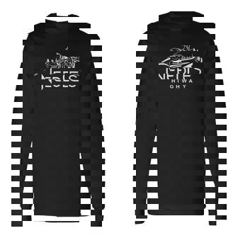 ニードルズ・ハイウェイ・サウスダコタ・モーターサイクル 長袖Tシャツ - Kawaiitshirt