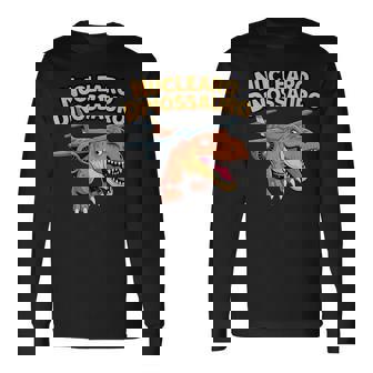 ヌクレアーロ ディノサウロ ウイルス イタリアン ブレイン ミーム 長袖Tシャツ - Kawaiitshirt