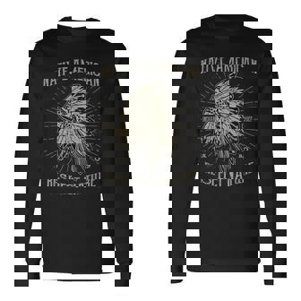 ネイティブアメリカン チーフ ネイティブアメリカンとインディアン 長袖Tシャツ - Kawaiitshirt