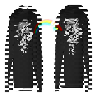 ハロウィーン 白いウサギ 不思議の国のアリス 長袖Tシャツ - Kawaiitshirt