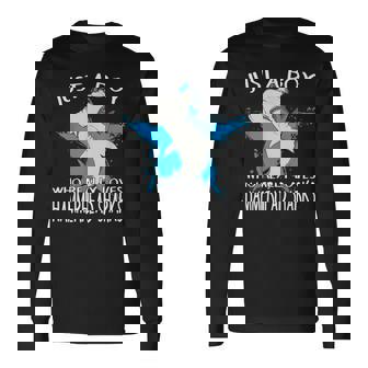 ハンマーヘッドシャークが大好きな男の子です。ハンマーヘッドシャーク ハンマーヘッドシャーク 長袖Tシャツ - Kawaiitshirt