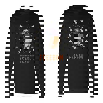 バイカー ヘルメット ライダー アメリカン ハーレー チョッパー バイク ジェット ヘルメット ツーリング イージー 長袖tシャツ 長袖Tシャツ - Kawaiitshirt