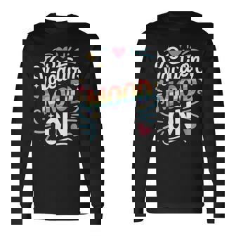 バカンス ムード 面白い 夏 言い回し お祭り 休日acation Mood On 長袖Tシャツ - Kawaiitshirt