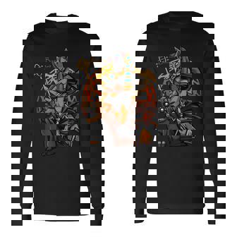 バステット エジプト 猫の女神 古代エジプト神話 神 長袖Tシャツ - Kawaiitshirt