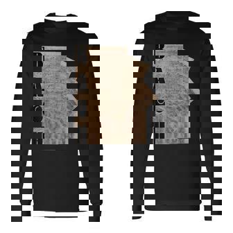 バッハ ピアノ楽譜 前奏曲とフーガ 原稿 長袖Tシャツ - Kawaiitshirt