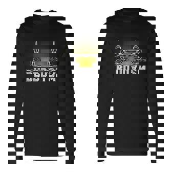 メンズ バディフィストバンプバディズム仏教フレンズハッピーブッダ 長袖Tシャツ - Kawaiitshirt