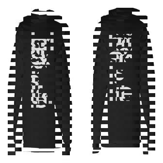 バリトンサックス サックスプレイヤー サックスフォニストギフト 長袖Tシャツ - Kawaiitshirt